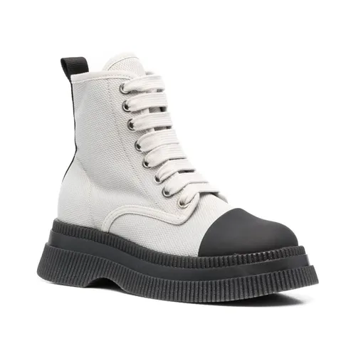 Shoes > Boots > Lace-up Boots - - Ganni - Modalova