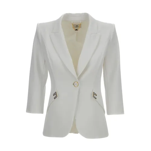 Jackets > Blazers - - Elisabetta Franchi - Modalova