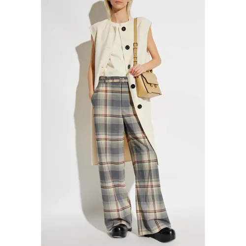 Marni - Jackets > Vests - Beige - Marni - Modalova