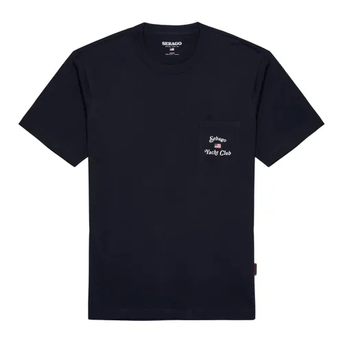 Sebago - Tops > T-Shirts - Blue - Sebago - Modalova