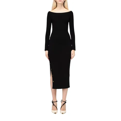 Dresses > Day Dresses > Knitted Dresses - - Elisabetta Franchi - Modalova