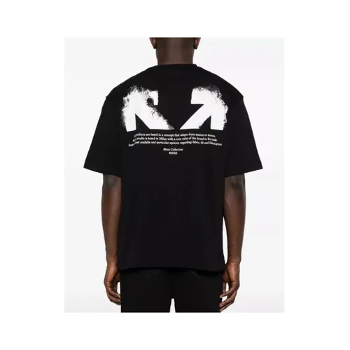 Tops > T-Shirts - - Off White - Modalova