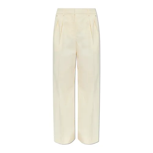 Trousers > Straight Trousers - - Moncler - Modalova