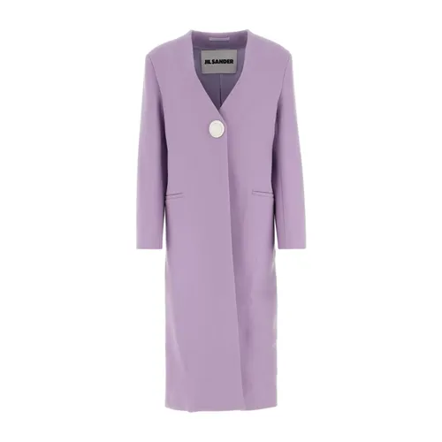 Coats > Single-Breasted Coats - - Jil Sander - Modalova