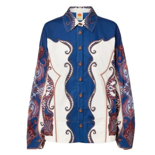 Blouses & Shirts > Shirts - - Farm Rio - Modalova