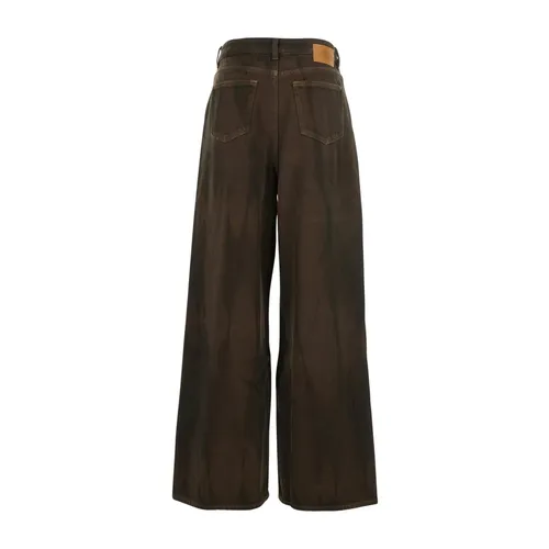 Jeans > Wide Jeans - - Ganni - Modalova