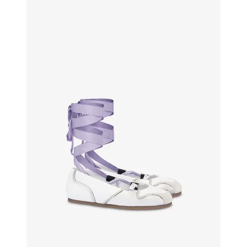Shoes > Flats > Ballerinas - - Moschino - Modalova