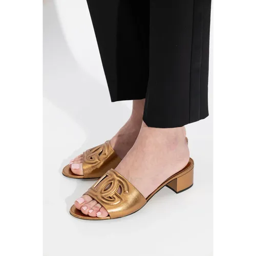 Shoes > Heels > Heeled Mules - - Dolce & Gabbana - Modalova