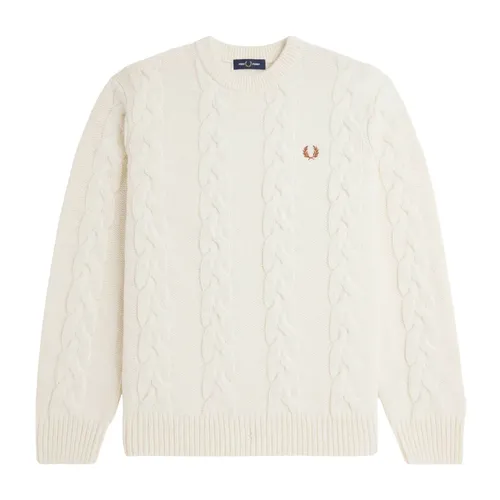 Knitwear > Round-neck Knitwear - - Fred Perry - Modalova
