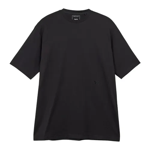 Y-3 - Tops > T-Shirts - Black - Y-3 - Modalova