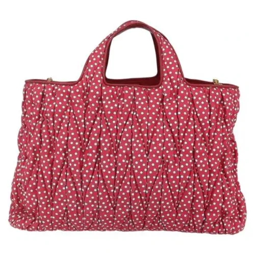 Pre-owned > Pre-owned Bags > Pre-owned Tote Bags - - Miu Miu Pre-owned - Modalova