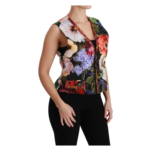 Jackets > Vests - - Dolce & Gabbana - Modalova