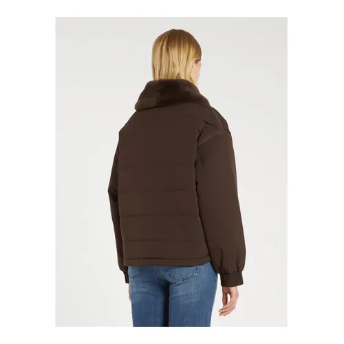 Jackets > Faux Fur & Shearling Jackets - - Marella - Modalova