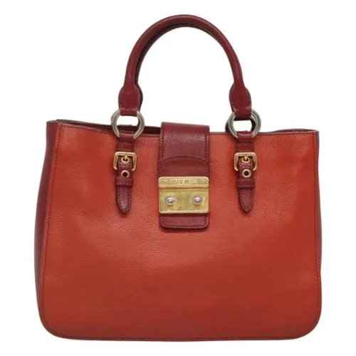 Pre-owned > Pre-owned Bags > Pre-owned Handbags - - Miu Miu Pre-owned - Modalova