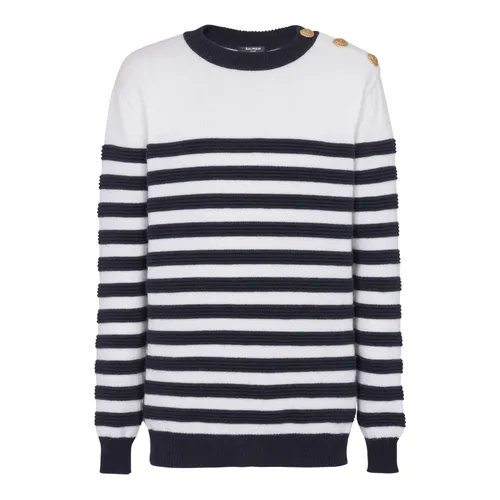 Knitwear > Round-neck Knitwear - - Balmain - Modalova