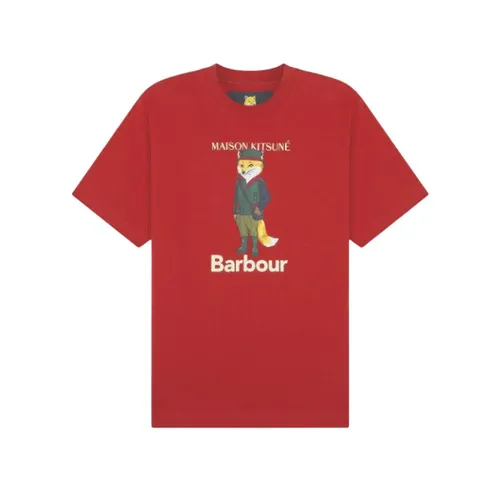 Barbour - Tops > T-Shirts - Red - Barbour - Modalova