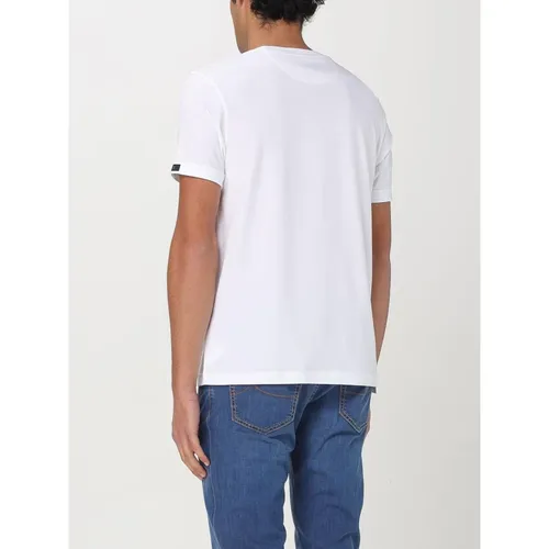 Fay - Tops > T-Shirts - White - Fay - Modalova