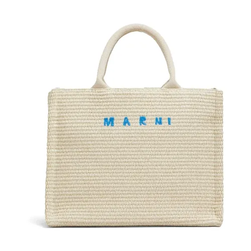 Marni - Bags > Tote Bags - Beige - Marni - Modalova