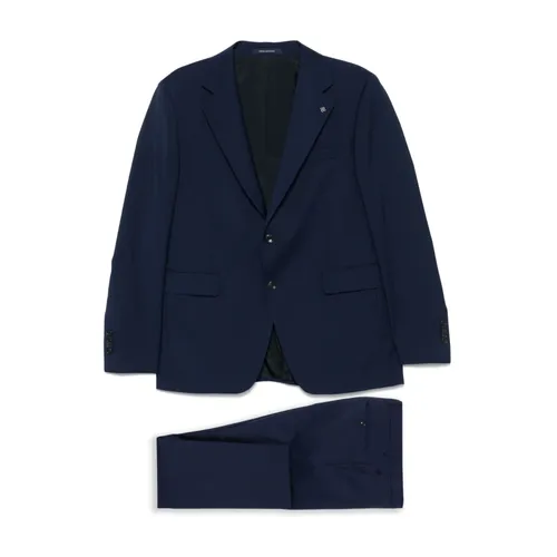 Suits > Suit Sets > Single Breasted Suits - - Tagliatore - Modalova