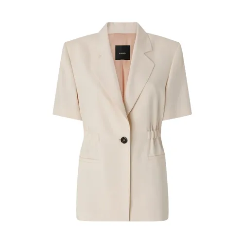 Pinko - Jackets > Blazers - Beige - Pinko - Modalova