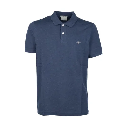 Gant - Tops > Polo Shirts - Blue - Gant - Modalova