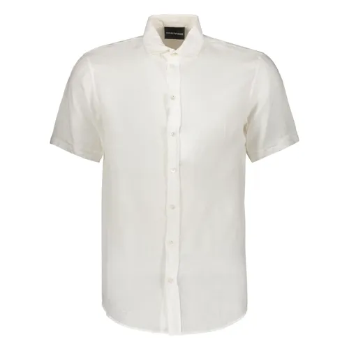 Shirts > Short Sleeve Shirts - - Emporio Armani - Modalova