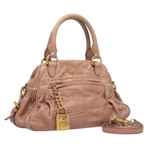 Pre-owned > Pre-owned Bags > Pre-owned Handbags - - Miu Miu Pre-owned - Modalova