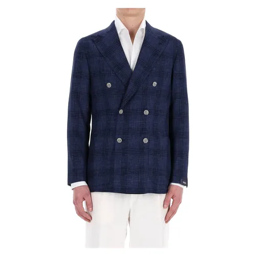 Barba - Jackets > Blazers - Blue - Barba - Modalova