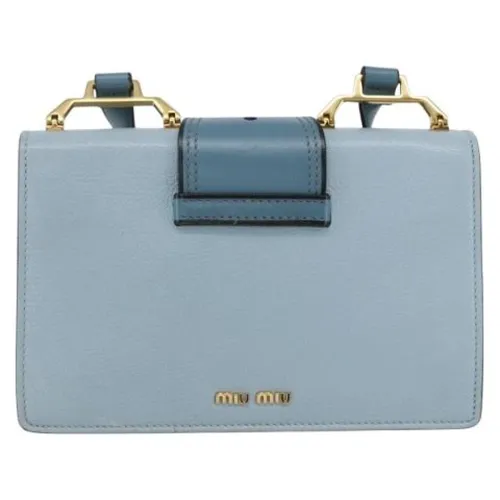 Pre-owned > Pre-owned Bags > Pre-owned Cross Body Bags - - Miu Miu Pre-owned - Modalova