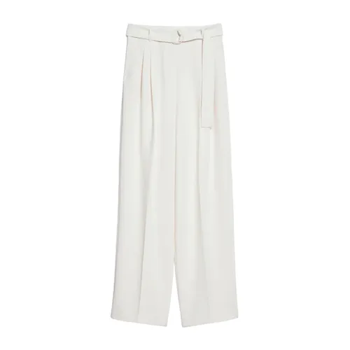 Trousers > Wide Trousers - - Max Mara Studio - Modalova
