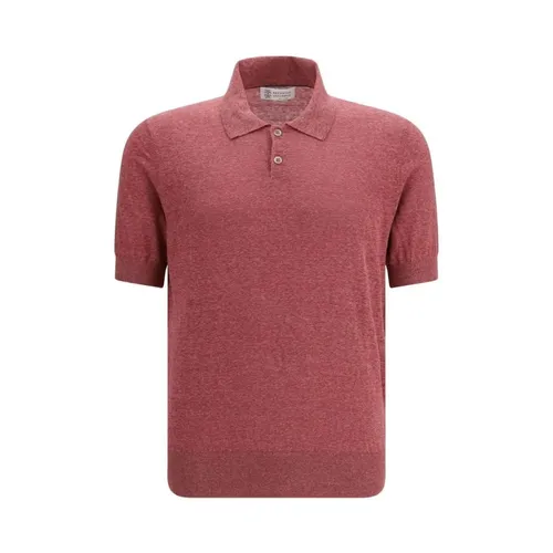 Tops > Polo Shirts - - Brunello Cucinelli - Modalova