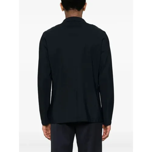 Herno - Jackets > Blazers - Blue - Herno - Modalova