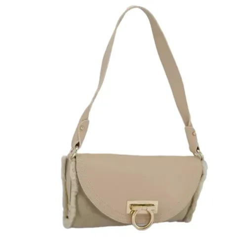 Pre-owned > Pre-owned Bags > Pre-owned Shoulder Bags - - Salvatore Ferragamo Pre-owned - Modalova