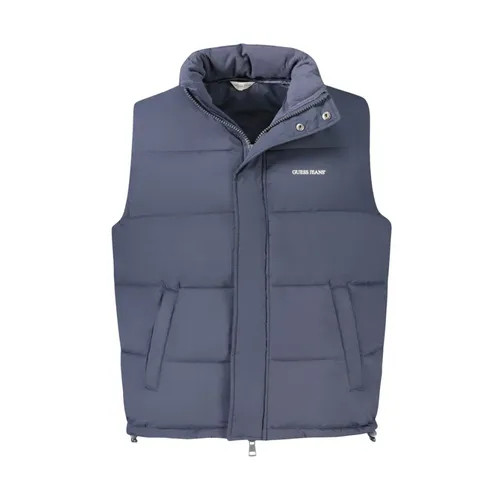 Guess - Jackets > Vests - Blue - Guess - Modalova