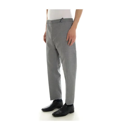 Trousers > Straight Trousers - - Daniele Alessandrini - Modalova