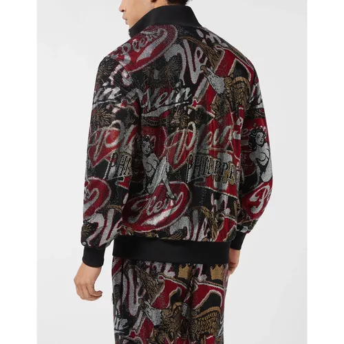 Sweatshirts & Hoodies > Zip-throughs - - Philipp Plein - Modalova