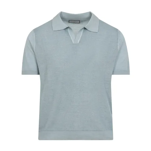 Tops > Polo Shirts - - Canali - Modalova