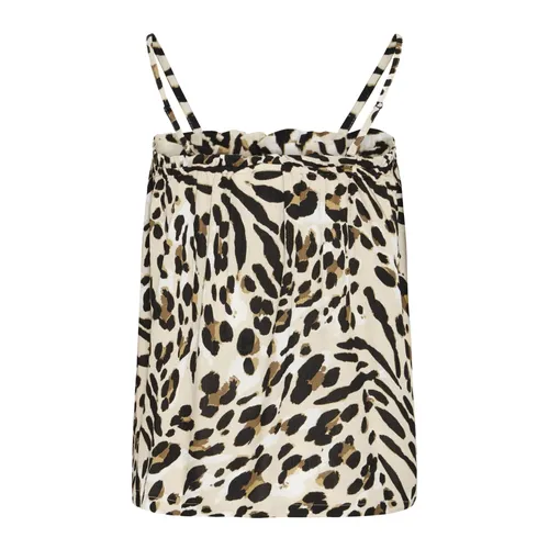 Tops > Sleeveless Tops - - Ichi - Modalova