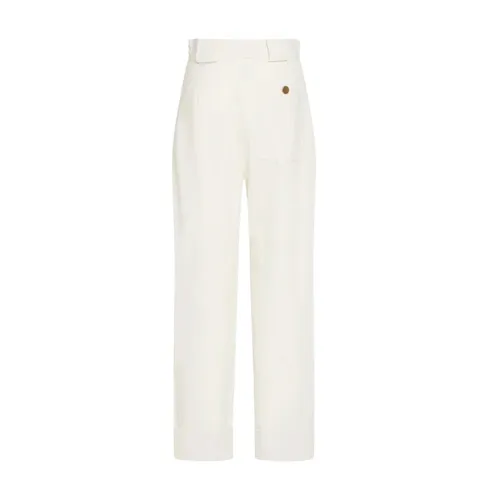 Trousers > Straight Trousers - - Max Mara - Modalova