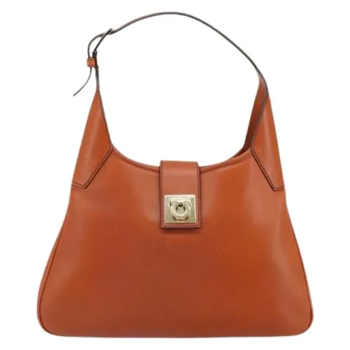 Pre-owned > Pre-owned Bags > Pre-owned Shoulder Bags - - Salvatore Ferragamo Pre-owned - Modalova