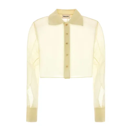 Blouses & Shirts > Shirts - - Khaite - Modalova