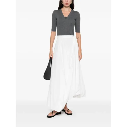 Knitwear > V-neck Knitwear - - Brunello Cucinelli - Modalova