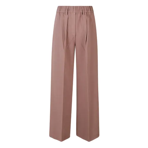 Trousers > Wide Trousers - - Forte Forte - Modalova