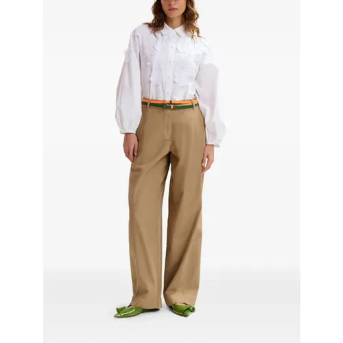 Trousers > Wide Trousers - - Essentiel Antwerp - Modalova