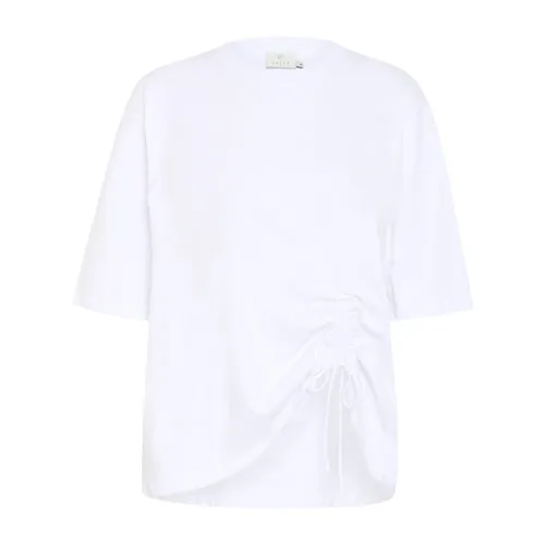 Kaffe - Tops > T-Shirts - White - Kaffe - Modalova