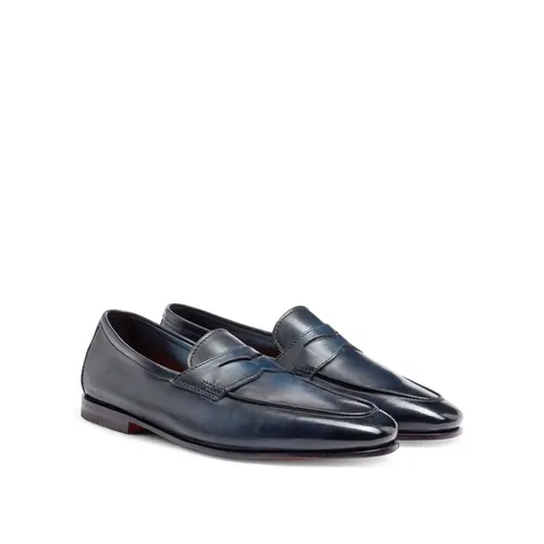 Shoes > Flats > Loafers - - Santoni - Modalova