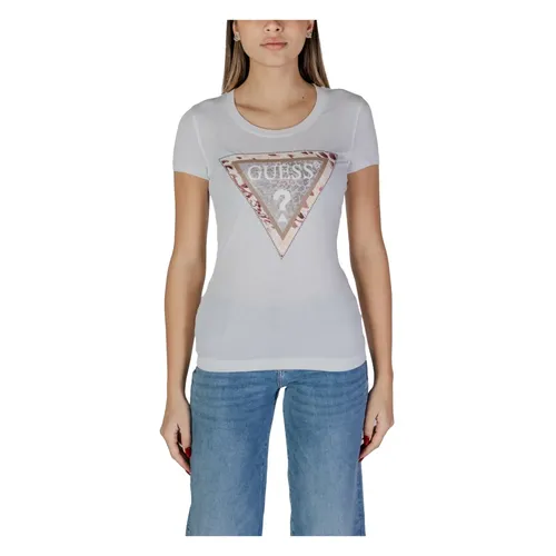 Guess - Tops > T-Shirts - White - Guess - Modalova