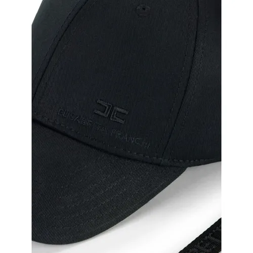 Accessories > Hats > Caps - - Elisabetta Franchi - Modalova