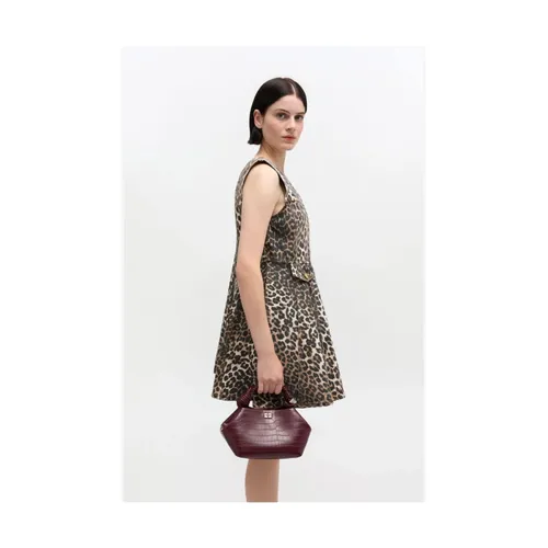 Ganni - Bags > Handbags - Red - Ganni - Modalova