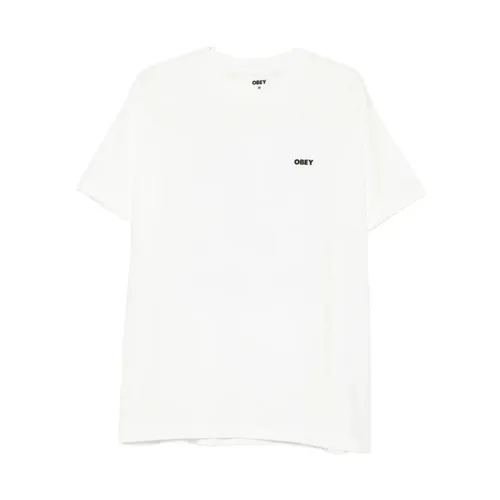 Obey - Tops > T-Shirts - White - Obey - Modalova